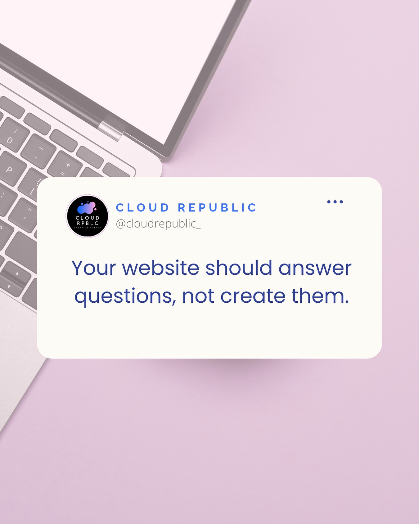 Your website should be working for you, not against you. ๐๐ผ Weโve all visited sites where we leave with more questions than answers, and thatโs not the experience you want to give your potential clients.
The goal is to make it clear, simple, and easy for visitors to find exactly what theyโre looking for. When your website clearly addresses the needs, pain points, and questions of your audience, they feel more confident in moving forward with your business. โจ So, letโs make sure your website is doing its job and guiding your clients toward the answers they need โ not leaving them wondering what comes next.๐๐ผ
I am currently accepting new clients! Schedule your FREE discovery call!๐
#marketingdigital #onlinemarketing #marketingstrategy #digitalmarketingagency #smallbusiness #webdesign #graphicdesign #latinasintech #latinagraphicdesigner #latinawebdesigner #websitedeveloper