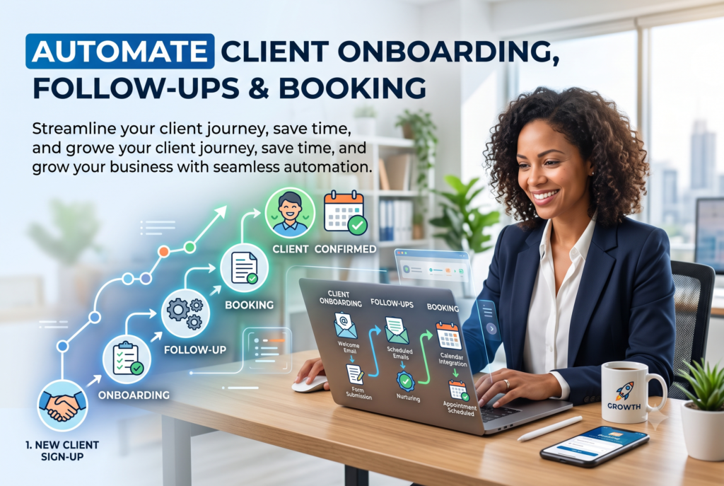 Automate Client Onboarding, Follow-Ups & Booking