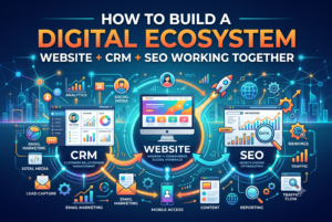 How to Build a Digital Ecosystem: Website + CRM + SEO Working Together