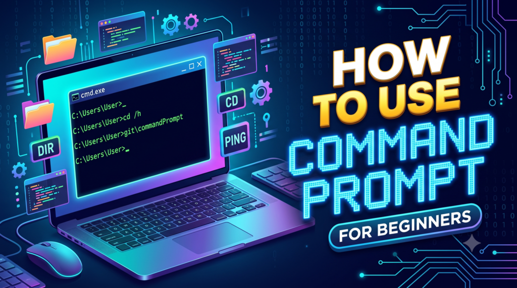 how to use command prompt​