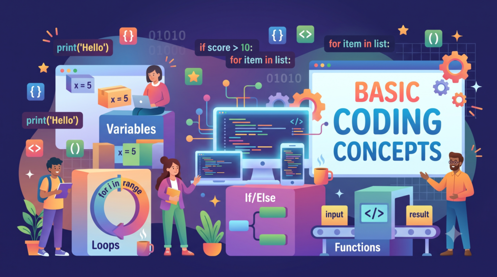 Basic Coding Concepts Every Beginner Must Learn (2026)